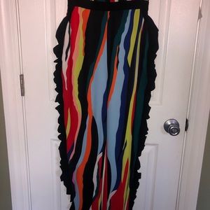 Abstract colorful jumpsuit
